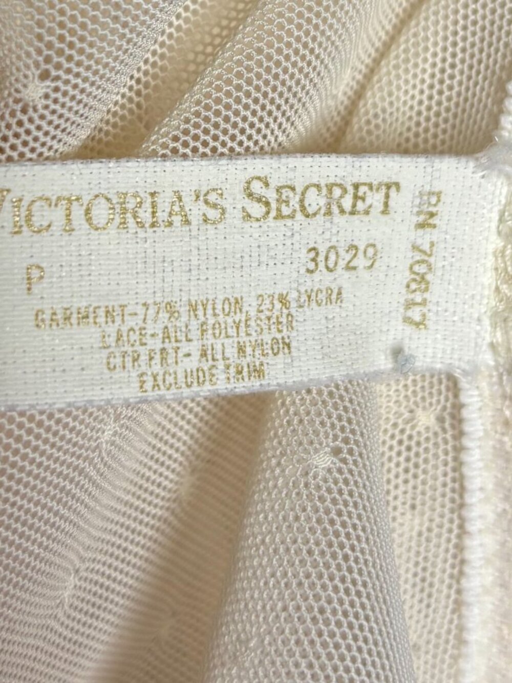 Vintage Victoria's Secret Lace Sheer White Teddy Bodysuit Thong Lingerie S/P - Picture 2 of 9